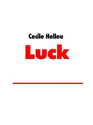 cover image of luck.